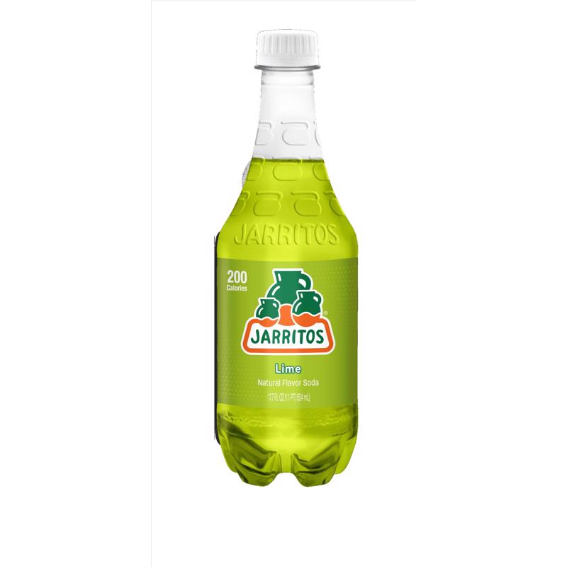 Jarritos Lime Soda 17.7 oz 1 pk, Pack of 24
