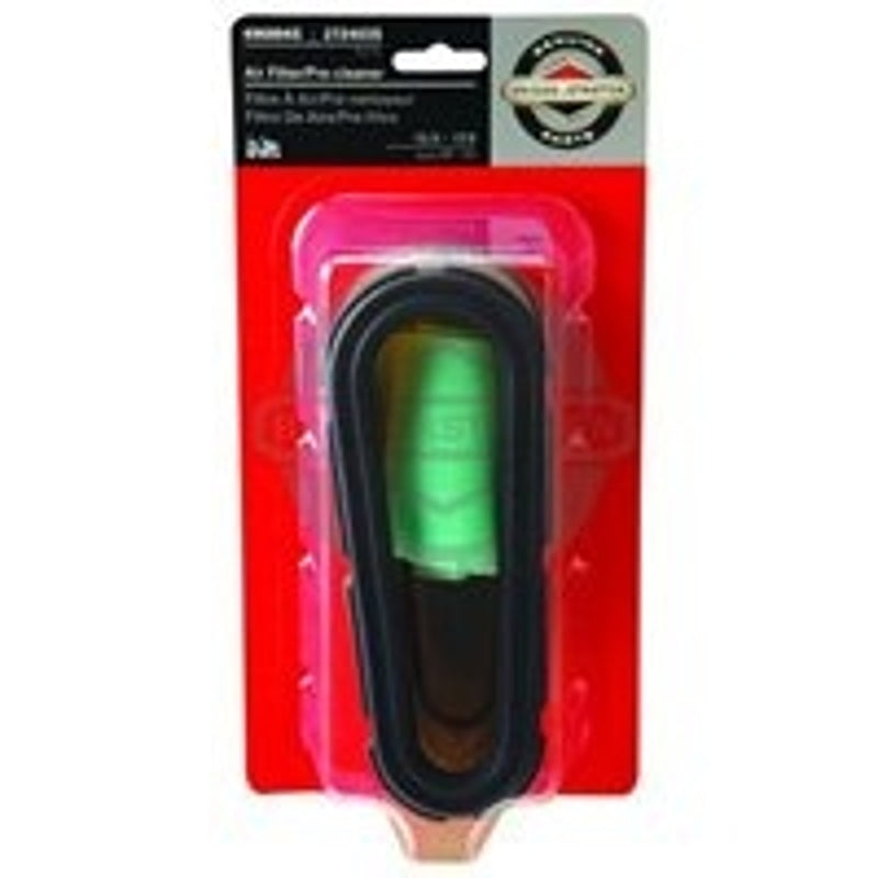 Briggs & Stratton 5053K Air Filter with Pre-Cleaner, For: 12.5 to 17 Gross hp Single Cylinder Engines