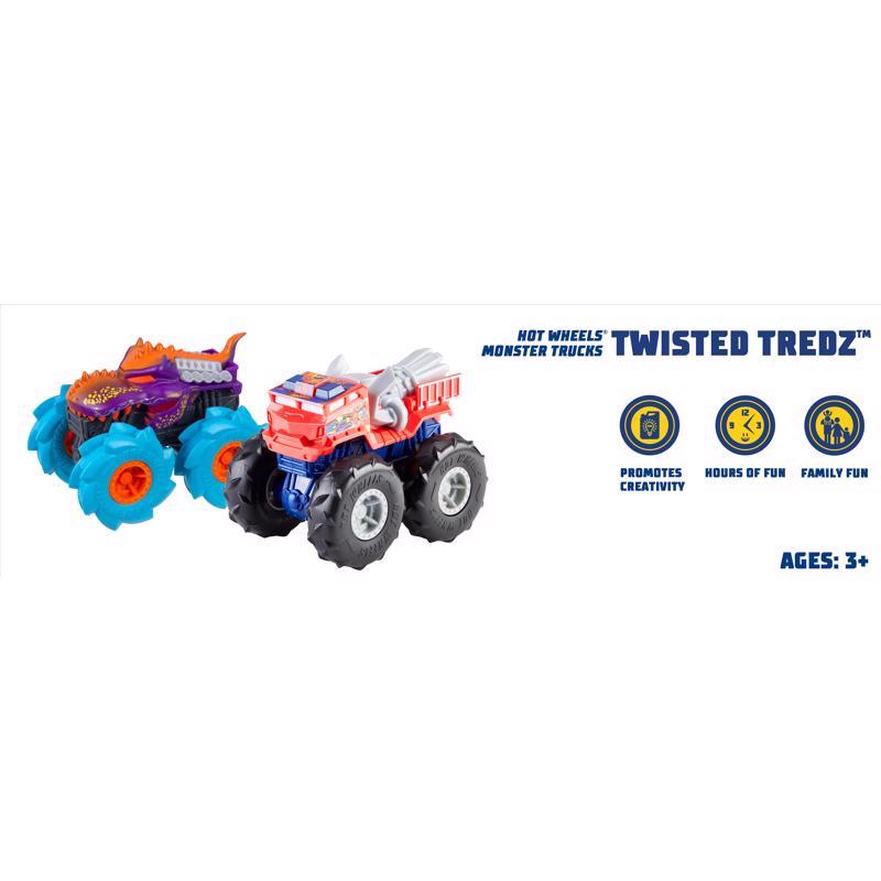 Matchbox Hot Wheels Twisted Tredz Vehicle Multicolored