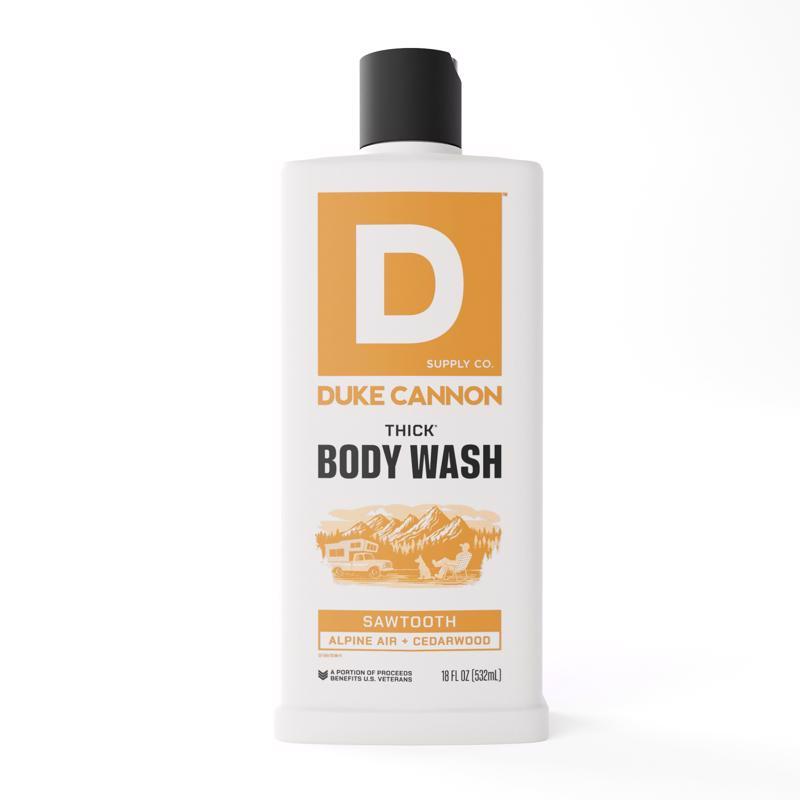 Duke Cannon Sawtooth Organic Alpine Air + Cedarwood Scent Body Wash 17.5 oz 1 pk
