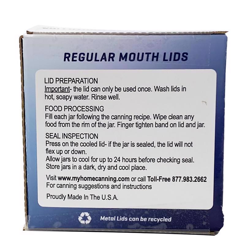 Tecnocap Anchor Hocking Regular Mouth Canning Lid 12 pk, Pack of 24