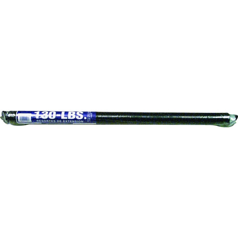Prime-Line GD 12193 Extension Spring, 1-19/64 in OD, 25 in OAL, Carbon Steel, Galvanized, Loop End, 130 lb