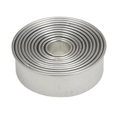 Mrs. Anderson's Baking Silver Stainless Steel Baking Cutters Set