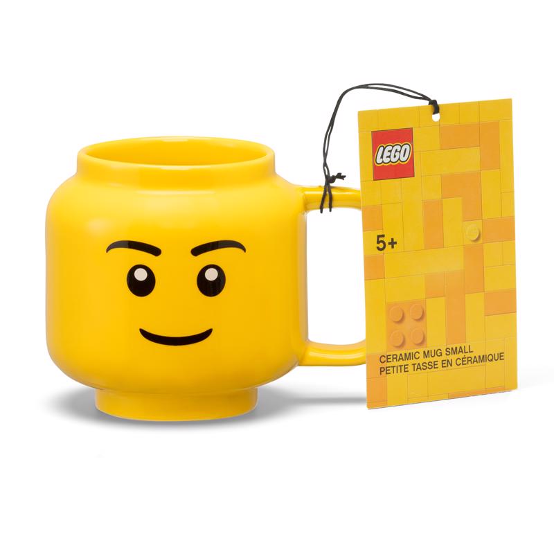 LEGO Licensed LEGO Licensed Mug Ceramic Yellow Yellow, Pack of 8