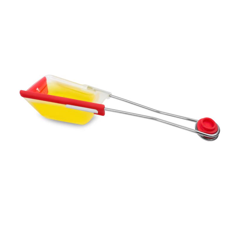 Dreamfarm Clear/Red Polypropylene/Stainless Steel Levoons