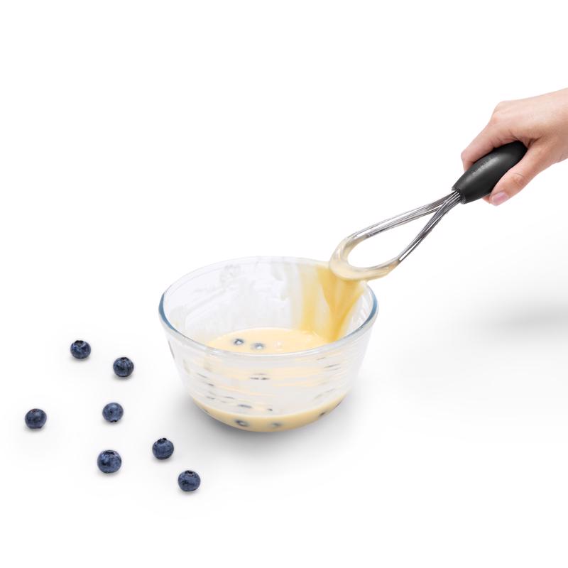 Dreamfarm Black/Silver Polypropylene/Stainless Steel Mini Flisk