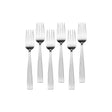 Pfaltzgraff Silver Stainless Steel Danford Salad Fork 6 pc, Pack of 6