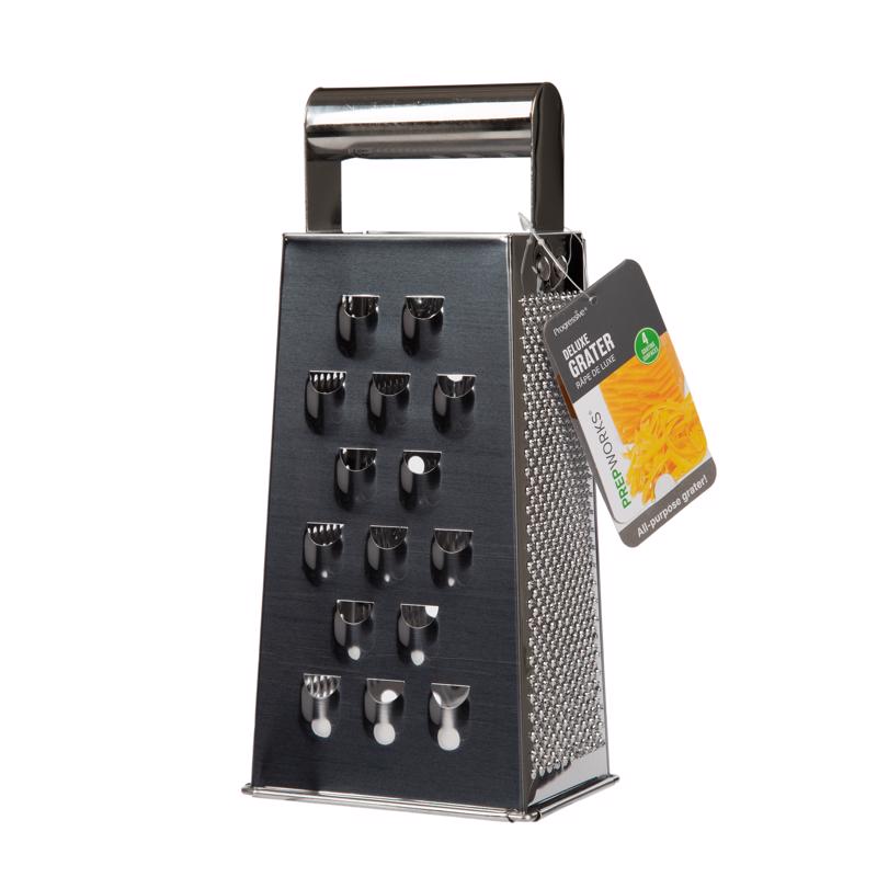 Progressive Prepworks Silver Stainless Steel 4 Sided Grater