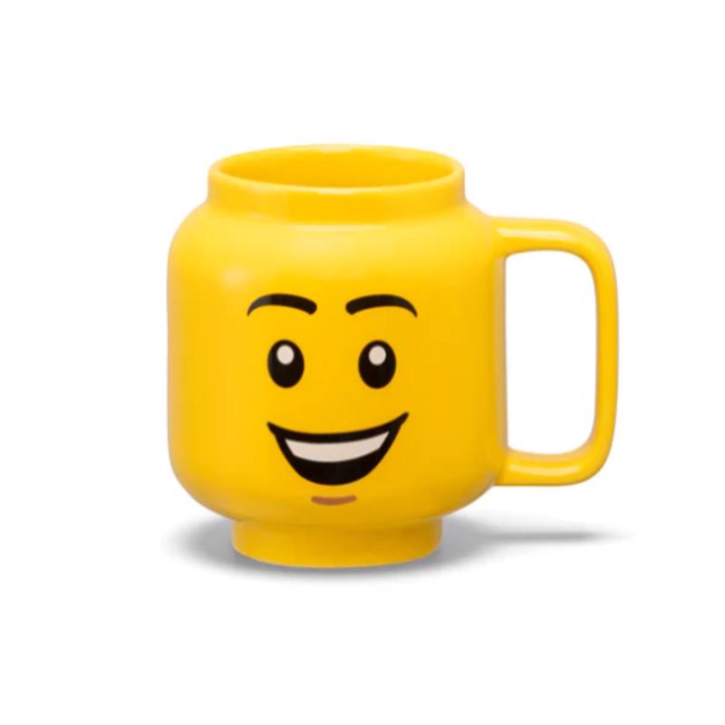 LEGO 7.6 oz Yellow BPA Free Happy Mug, Pack of 8