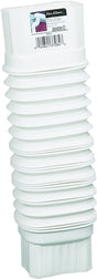Amerimax 37084 Flex Elbow, 2 x 3 in Gutter, Plastic, White