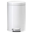 Simplehuman 4.5 L White Stainless Steel Step On Trash Can