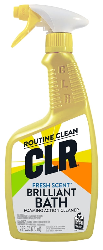 CLR BK-2000 Cleaner, 26 oz Bottle, Liquid, Clean Floral, Clear