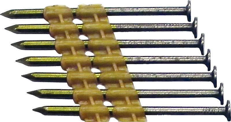 ProFIT 0616170 Series Framing Nail, Plastic Strip Collation, 3 in L, 10-1/4 Gauge, Steel, Bright, Round Head, 4000/PK