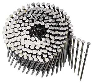 ProFIT 0616453 Framing Nail, 2-3/8 in L, 11-1/2 Gauge, Steel, Brite, Round Head, Ring Shank