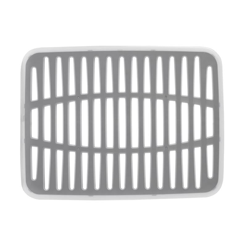 Spectrum Cora 12 in. L X 16 in. W X 1 in. H Plastic Sink Mat