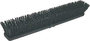Birdwell 2027-12 Broom Head, Black, Threaded, 3 in L Trim