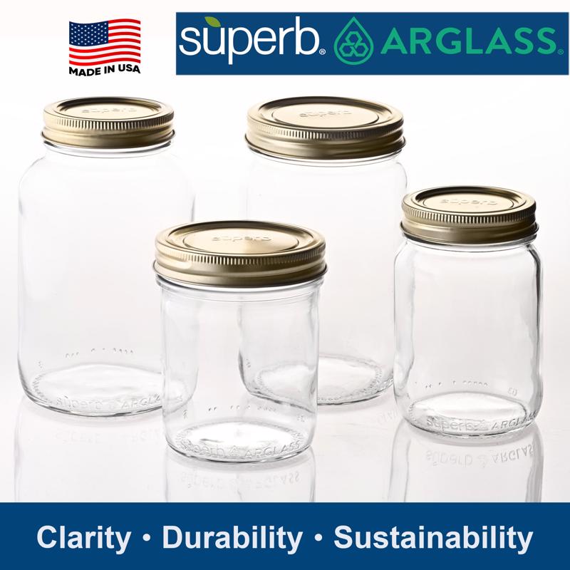 Superb Seal-It-Right Wide Mouth Canning Lids and Bands 12 pk, Pack of 12