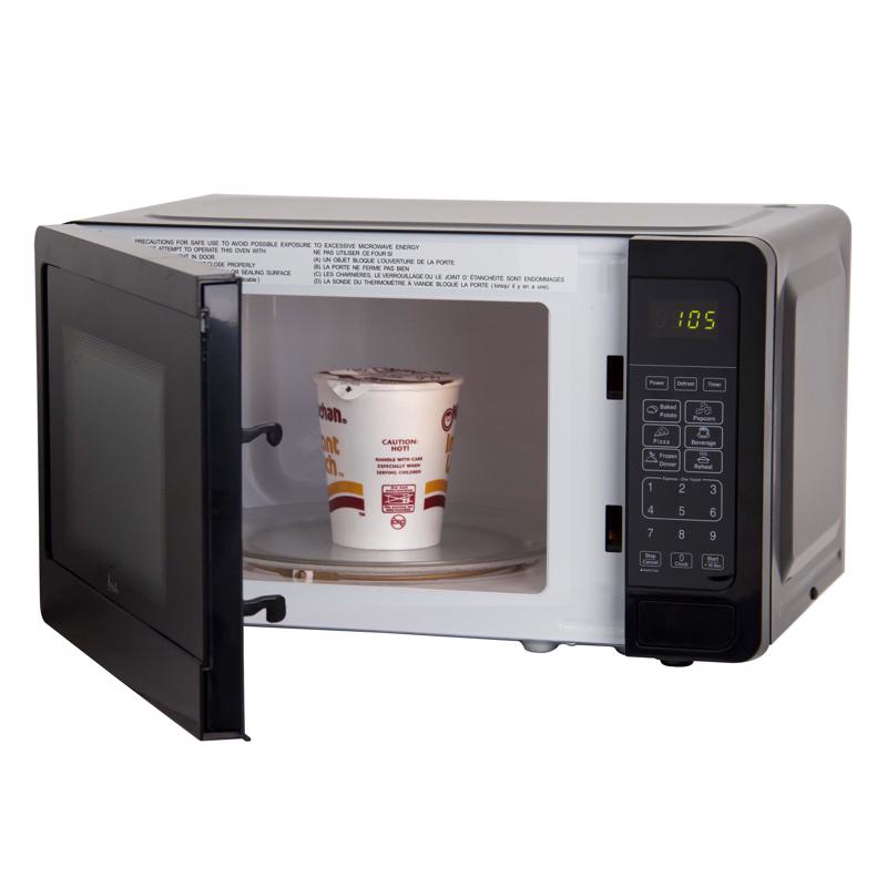 Avanti 0.7 cu ft Black Microwave 700 W