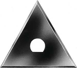 Hyde 10420 Scraper Blade, Triangular Blade, 2-1/4 in W Blade, Carbon Steel Blade
