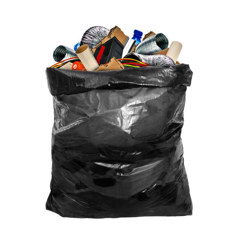 Iron-Hold 55 gal No Scent Contractor Bags Wing Ties 15 pk, Pack of 4