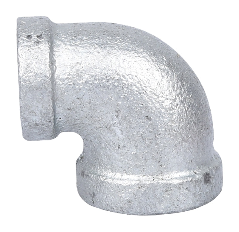 ProSource PPG90R-10X8 Reducing Pipe Elbow, 3/8 x 1/4 in, Threaded, 90 deg Angle