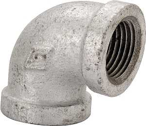 ProSource PPG90R-25X15 Reducing Pipe Elbow, 1 x 1/2 in, Threaded, 90 deg Angle