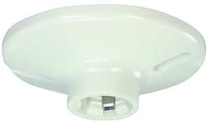 Eaton Wiring Devices S1174W Lamp Holder, 250 V, 660 W, Plastic Housing Material, White