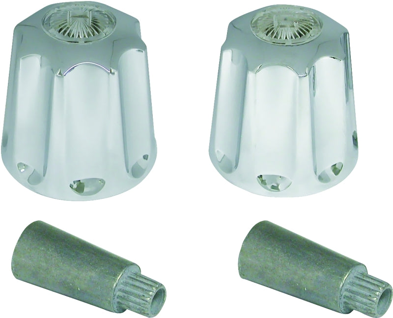 Danco 88860 Faucet Handle, Knob, Multi-Fit, Specifications: 2.37 in OD, For: Gerber Two Handle Tub/Shower Faucets