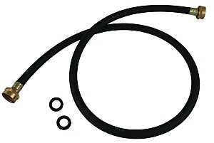 Plumb Pak PP850-8 Washing Machine Hose, 3/4 in ID, 4 ft L, Female, Rubber