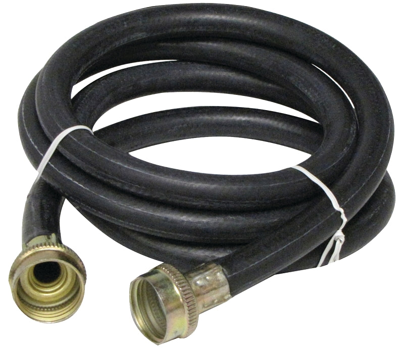 Plumb Pak PP850-2 Washing Machine Inlet Hose, 3/4 in ID, 6 ft L, Female, Rubber