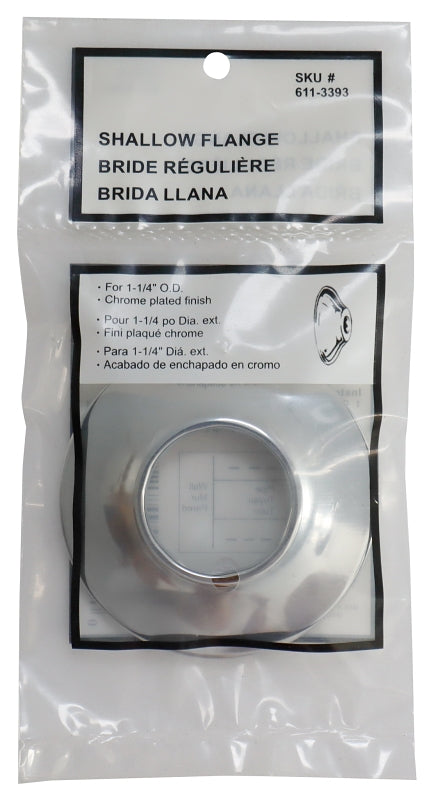 ProSource PMB-169 Bath Flange, For: 1-1/4 in OD Shower Rod