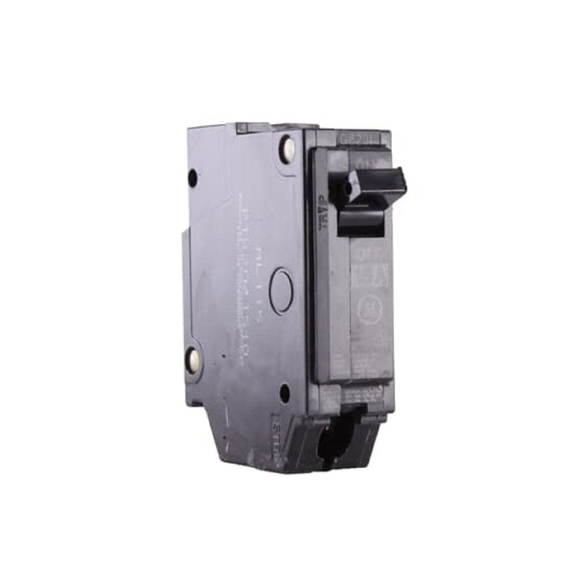 GE THQL1115 Feeder Circuit Breaker, Type THQL, 15 A, 1-Pole, 120/240 V, Non-Interchangeable Trip, Plug