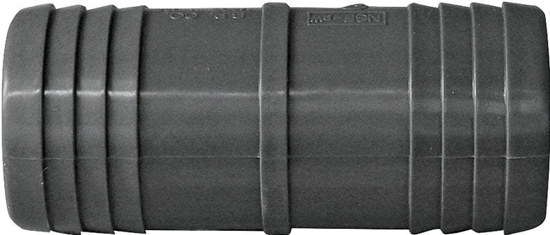 Boshart UPPC-12 Pipe Coupling, 1-1/4 in, Insert, Polypropylene