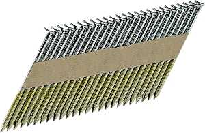 ProFIT 0602150 Series Framing Nail, Paper Tape Collation, 2-3/8 in L, 11-1/2 Gauge, Steel, Bright, Clipped Head, 5000/PK