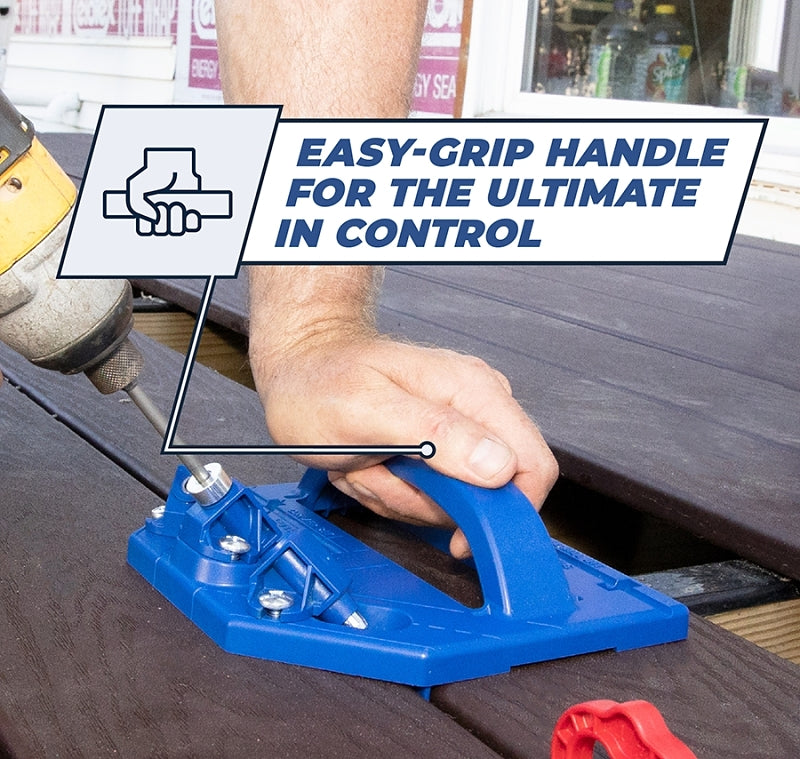 Kreg Deck Jig KJDECKSYS Drill Bit Set, Flat Head, KTX Square Drive, Self-Tap Point