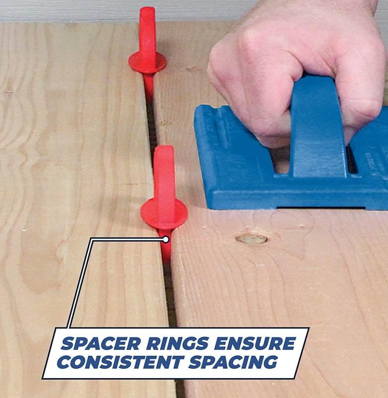 Kreg Deck Jig KJDECKSYS Drill Bit Set, Flat Head, KTX Square Drive, Self-Tap Point