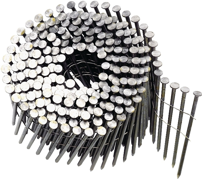 Bostitch C8P120D Series Framing Nail, Wire Collation, 2-1/2 in L, Steel, Smooth Shank