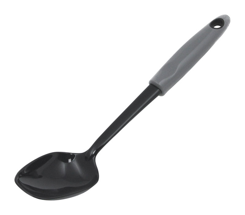 Chef Craft Black/Gray Nylon 12 in. Basting Spoon, Pack of 3