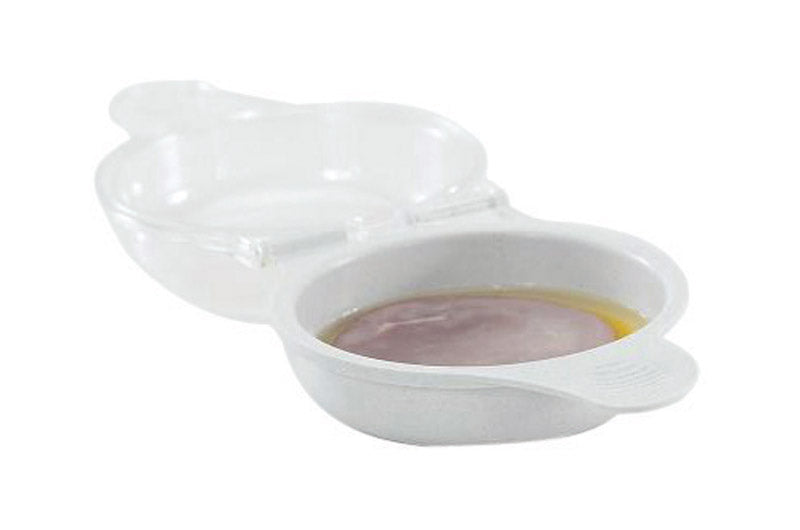 Nordic Ware Clear Plastic Microwave Egg N' Muffin Breakfast Pan