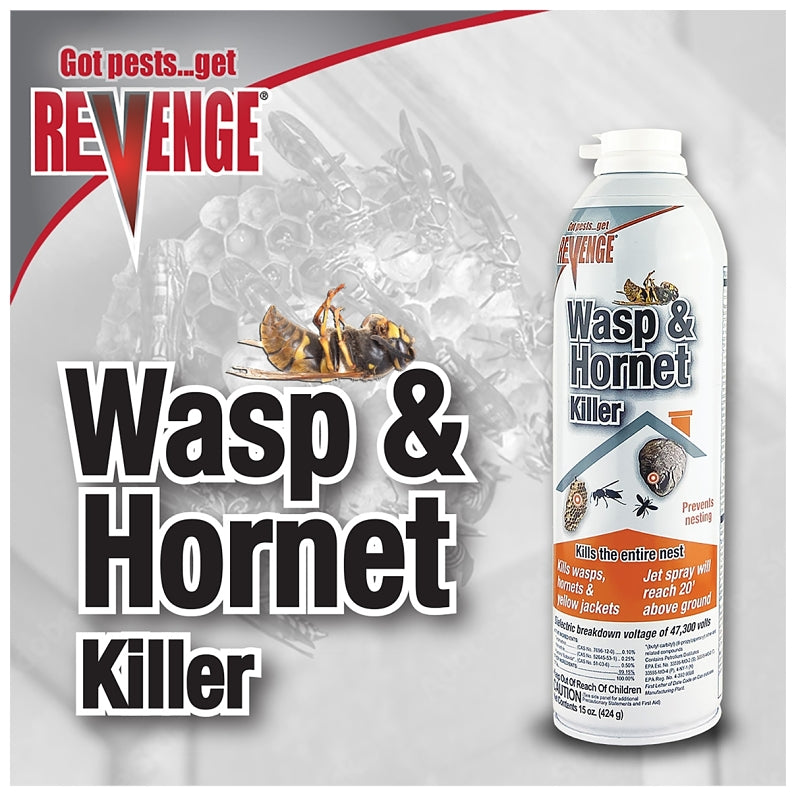 Bonide 631 Wasp and Hornet Killer, Liquid, Spray Application, 15 oz Aerosol Can