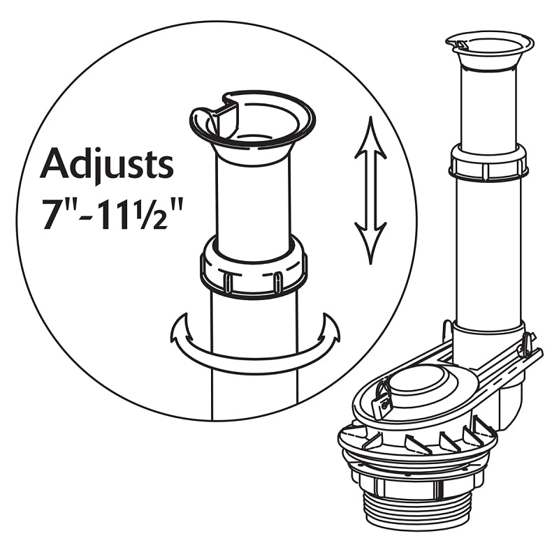 Korky 4010MP/PK Toilet Repair Kit, Plastic/Rubber, Black/Red, For: Fix Leaking, Noisy or Running Toilet in 1 Trip