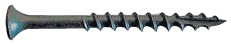 Camo 0341154 Deck Screw, #9 Thread, 2-1/2 in L, Bugle Head, Star Drive, T25 Drive, Carbon Steel, 350/PK