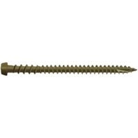 Camo 0349354 Deck Screw, #10 Thread, 2-1/2 in L, Star Drive, Type 99 Double-Slash Point, Carbon Steel, T20 Drive