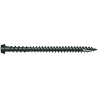 Camo 0349454 Deck Screw, #10 Thread, 2-1/2 in L, ProTech-Coated, Star Drive, Type 99 Double-Slash Point, Carbon Steel
