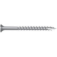 Camo 0348179S Deck Screw, #10 Thread, 3 in L, Bugle Head, Star Drive, Type 17 Slash Point, 316 Stainless Steel, 1750/PK