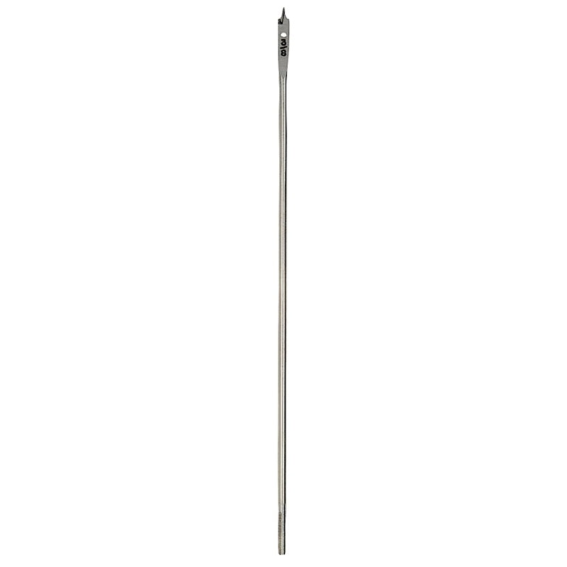 Irwin 88706 Spade Drill Bit, 3/8 in Dia, 16 in OAL, Flat Flute, 1/4 in Dia Shank, Hex Shank