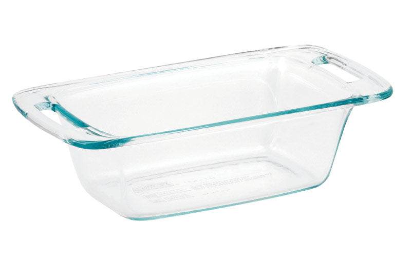 Pyrex 5-1/4 in. W X 8-3/4 in. L Loaf Pan Clear, Pack of 4