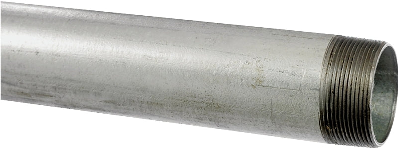 Kloeckner Metals GALV-3/4 Pipe, 3/4 in, 10 ft L, Threaded