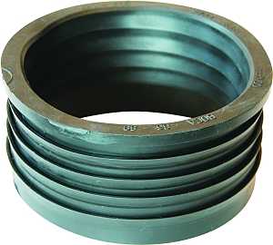 Fernco P44U-405 Flexible Compression Donut, Plastic