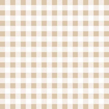 Con-Tact Grip Prints 4 ft. L X 18 in. W Khaki Plaid Non-Adhesive Shelf Liner, Pack of 6